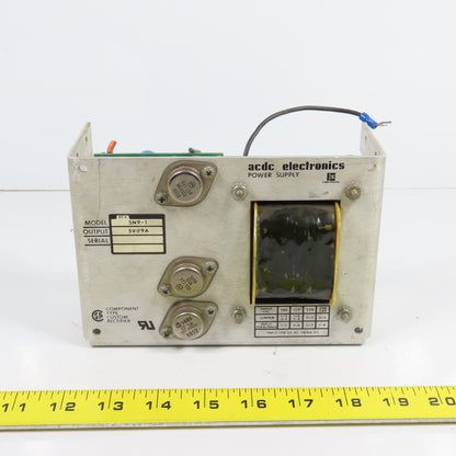 ACDC Electronics 5N9-1 Power Supply 5V @ 9A 100-240VAC Input