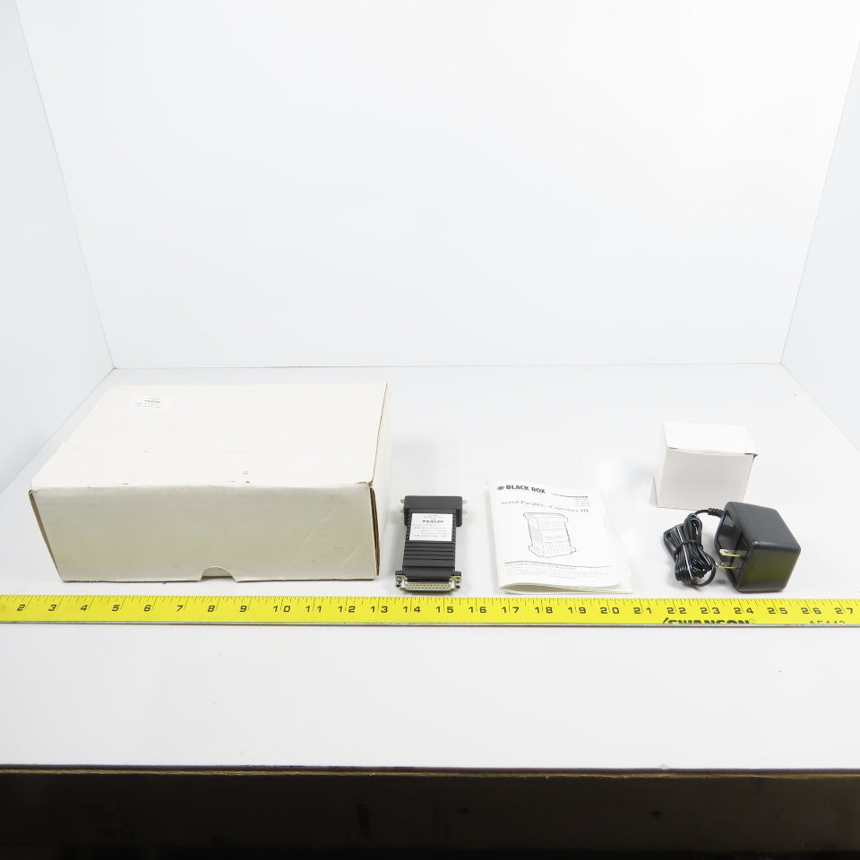 Black Box PI115A-C Serial Parallel Interface Converter W/Power Supply