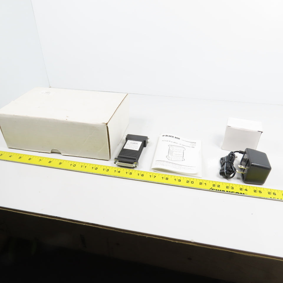 Black Box PI115A-C Serial Parallel Interface Converter W/Power Supply