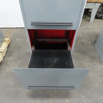 Stanley Vidmar 3 Drawer Industrial Roll Out Tray Parts Shop Cabinet 30"x 28"x59"