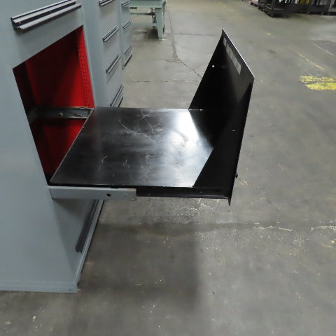 Stanley Vidmar 3 Drawer Industrial Roll Out Tray Parts Shop Cabinet 30"x 28"x59"