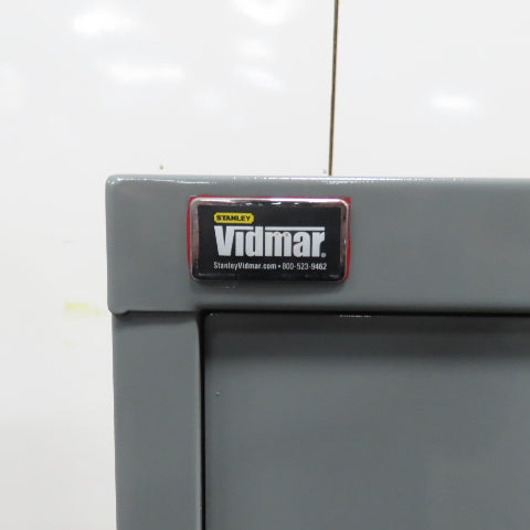Stanley Vidmar 3 Drawer Industrial Roll Out Tray Parts Shop Cabinet 30"x 28"x59"