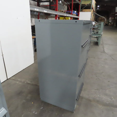 Stanley Vidmar 3 Drawer Industrial Roll Out Tray Parts Shop Cabinet 30"x 28"x59"