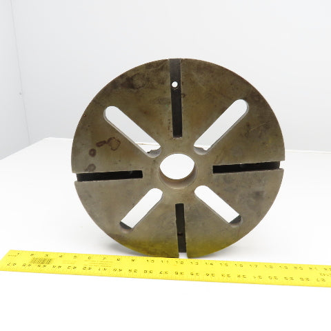 13" Cast Iron Lathe Dog Plate 60mm Thru Hole
