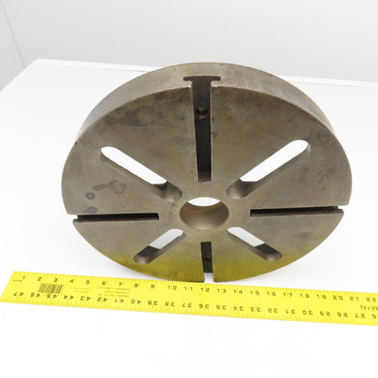 13" Cast Iron Lathe Dog Plate 60mm Thru Hole