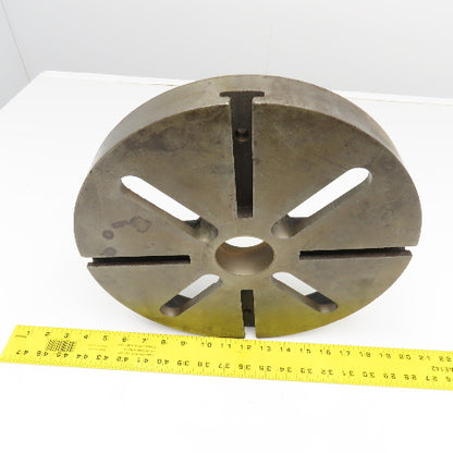 13" Cast Iron Lathe Dog Plate 60mm Thru Hole