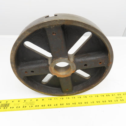 13" Cast Iron Lathe Dog Plate 60mm Thru Hole