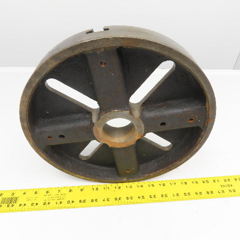 13" Cast Iron Lathe Dog Plate 60mm Thru Hole