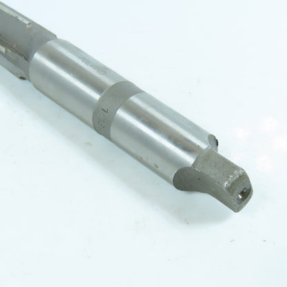 1-1/16" Chucking Reamer Straight 5 Flute MT3 Shank 7-3/8" LOC 12" OAL