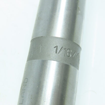 1-1/16" Chucking Reamer Straight 5 Flute MT3 Shank 7-3/8" LOC 12" OAL