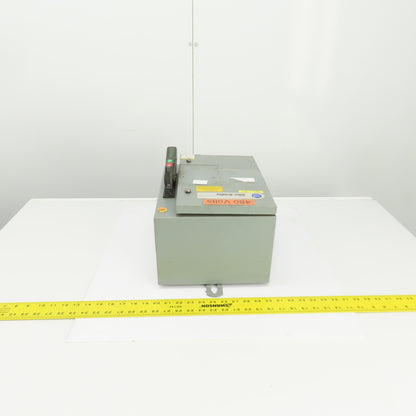 Allen Bradley 1494G-CF3N-98 AL-208 60A Enclosed Safety Disconnect Switch 600V 3R