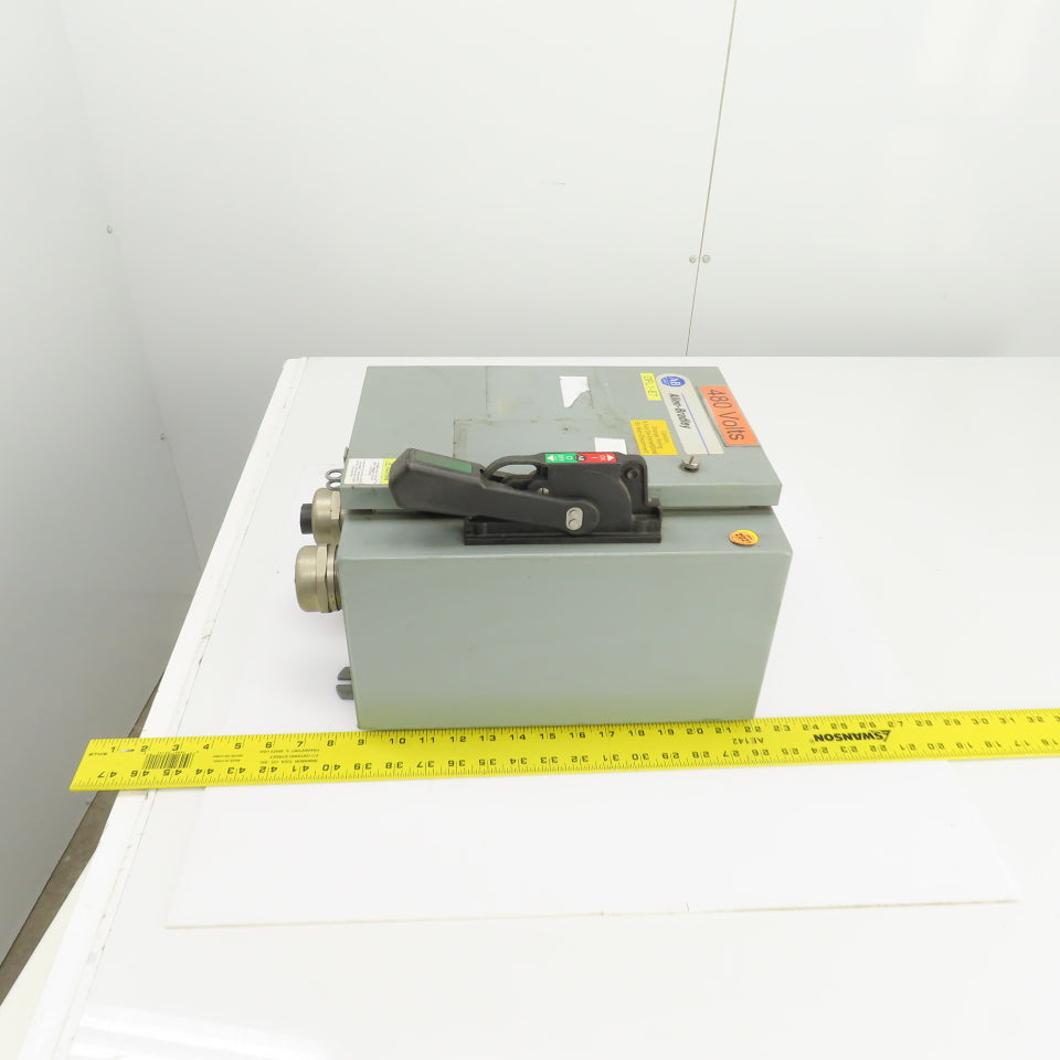 Allen Bradley 1494G-CF3N-98 AL-208 60A Enclosed Safety Disconnect Switch 600V 3R