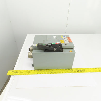 Allen Bradley 1494G-CF3N-98 AL-208 60A Enclosed Safety Disconnect Switch 600V 3R