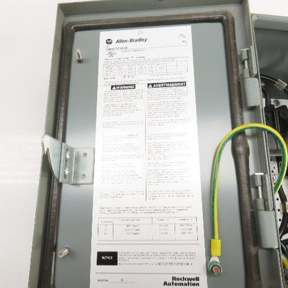 Allen Bradley 1494G-CF3N-98 AL-208 60A Enclosed Safety Disconnect Switch 600V 3R