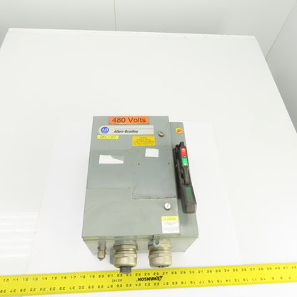 Allen Bradley 1494G-CF3N-98 AL-208 60A Enclosed Safety Disconnect Switch 600V 3R