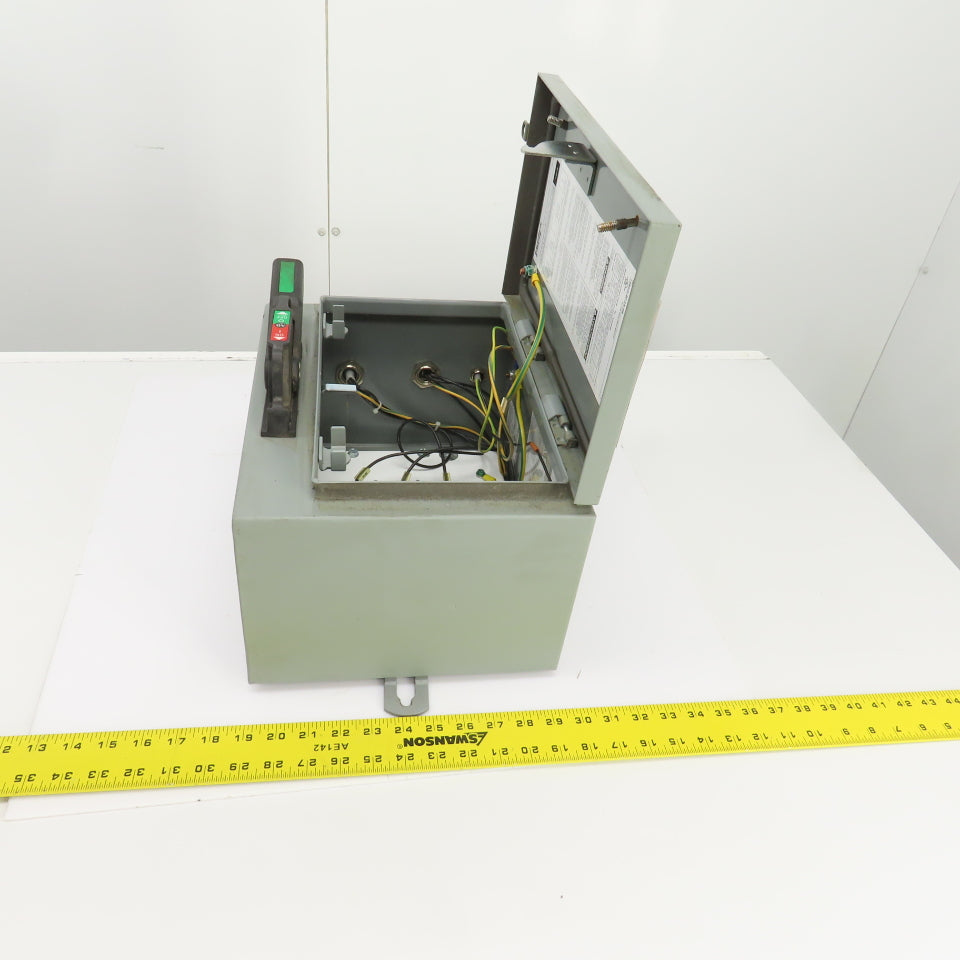 Allen Bradley 1494G-BF3N-98 AL-208 30A Enclosed Safety Disconnect Switch 600V 3R