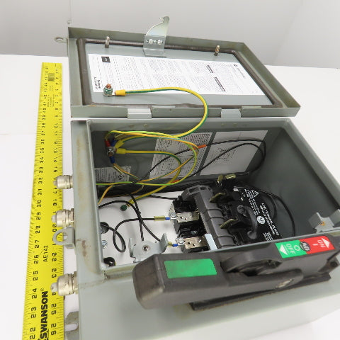 Allen Bradley 1494G-BF3N-98 AL-208 30A Enclosed Safety Disconnect Switch 600V 3R