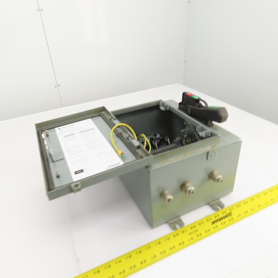 Allen Bradley 1494G-BF3N-98 AL-208 30A Enclosed Safety Disconnect Switch 600V 3R