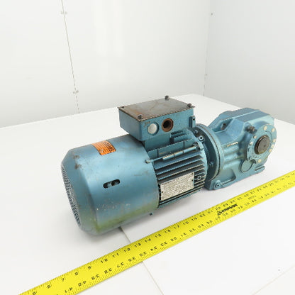 Sew-Eurodrive KA47DT90L4 25.91 Ratio 2HP Gear Reducer 460V 3PH 66.38RPM Out