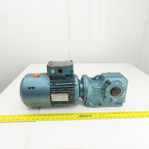 Sew-Eurodrive KA47DT90L4 25.91 Ratio 2HP Gear Reducer 460V 3PH 66.38RPM Out