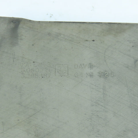 G&L Davis No. 725 Double Edge Boring Block Pat. #3060771