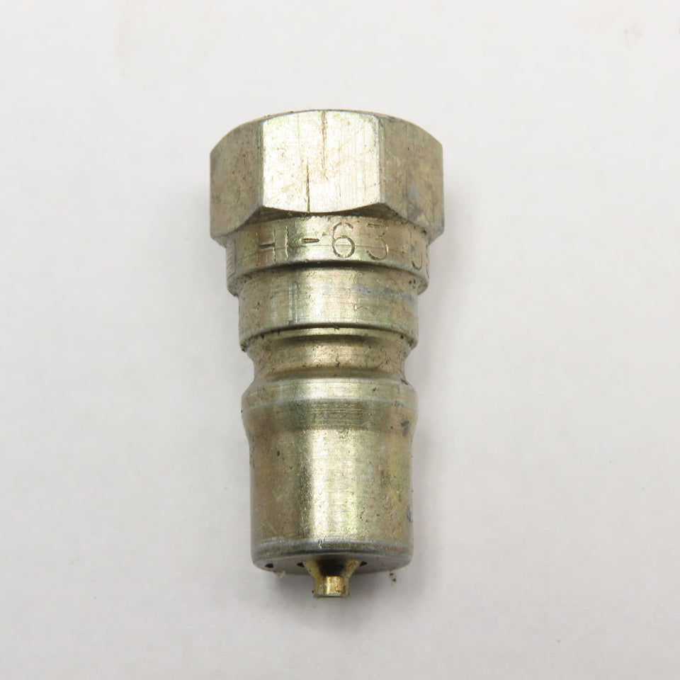 Parker H1-63 1/8" Hydraulic Quick Coupling Male Nipple ISO 7241 Ser. B Lot Of 4