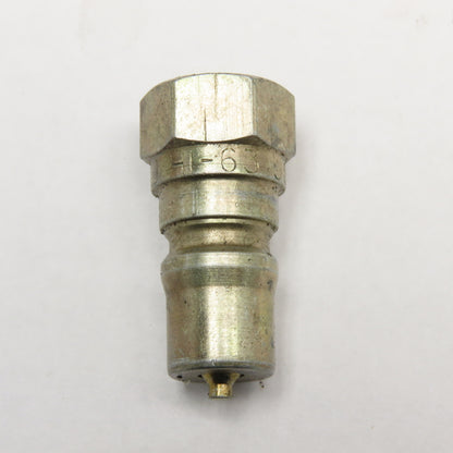 Parker H1-63 1/8" Hydraulic Quick Coupling Male Nipple ISO 7241 Ser. B Lot Of 4