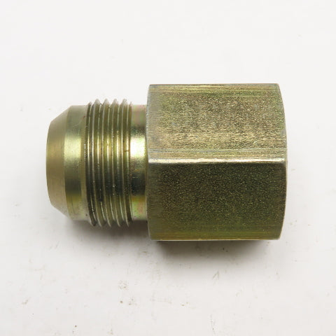 7/8" (-14) JIC Flare x 3/4" NPT Female Straight Hydraulic Fitting