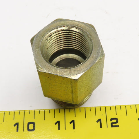 7/8" (-14) JIC Flare x 3/4" NPT Female Straight Hydraulic Fitting