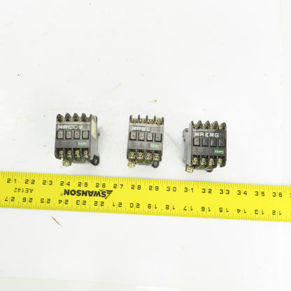 Fuji SRCA3631-0 Magnetic Contactor 200-550V 13A 5.5kW Lot Of 3