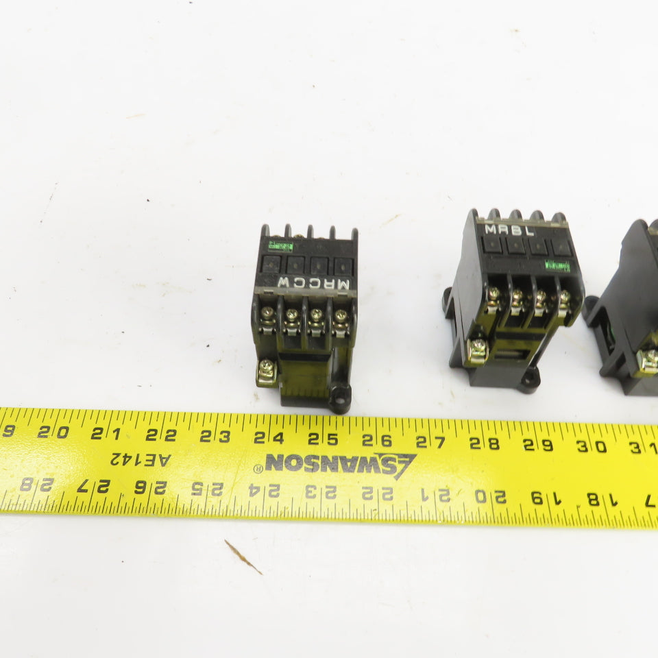 Fuji SRCA3631-0 Magnetic Contactor 200-550V 13A 5.5kW Lot Of 3