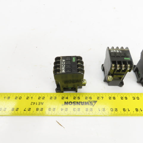 Fuji SRCA3631-0 Magnetic Contactor 200-550V 13A 5.5kW Lot Of 3