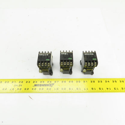 Fuji SRCA3631-0 Magnetic Contactor 200-550V 13A 5.5kW Lot Of 3