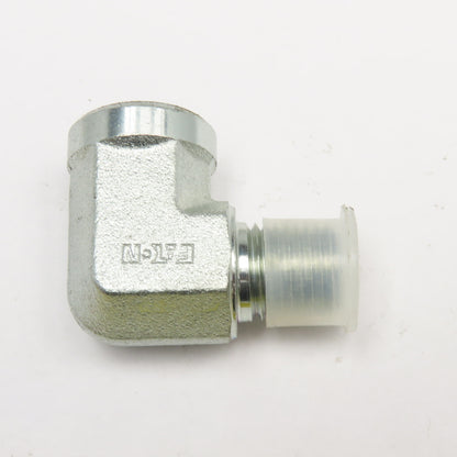 Eaton 1/4" NPT Male x 1/4" Female Steel Street Elbow 90°