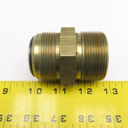 1-1/2" JIC Flare Soft Seal O-Ring x 1-1/2" NPT Steel Male Connector
