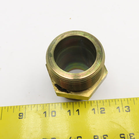 1-1/2" JIC Flare Soft Seal O-Ring x 1-1/2" NPT Steel Male Connector