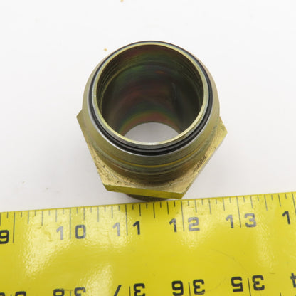 1-1/2" JIC Flare Soft Seal O-Ring x 1-1/2" NPT Steel Male Connector