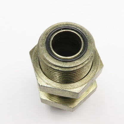 7/8" (-14) O-Ring Face x 7/8" (-14) O-Ring Face Hydraulic Bulkhead