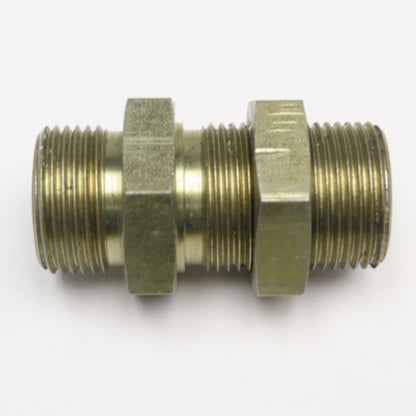 7/8" (-14) O-Ring Face x 7/8" (-14) O-Ring Face Hydraulic Bulkhead