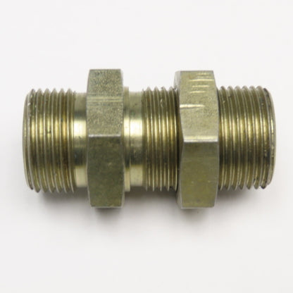 7/8" (-14) O-Ring Face x 7/8" (-14) O-Ring Face Hydraulic Bulkhead