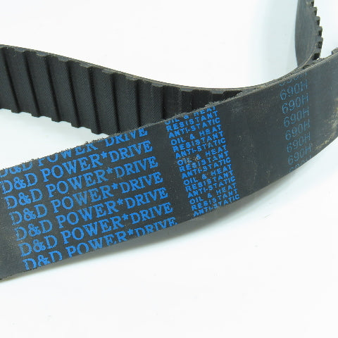 D & D Power Drive 690H 1-1/2" x 69-1/2" Timing Belt