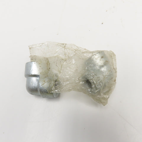 1/4" Galvanized Steel Thick Wall Hydraulic Elbow 90° Lot of 2