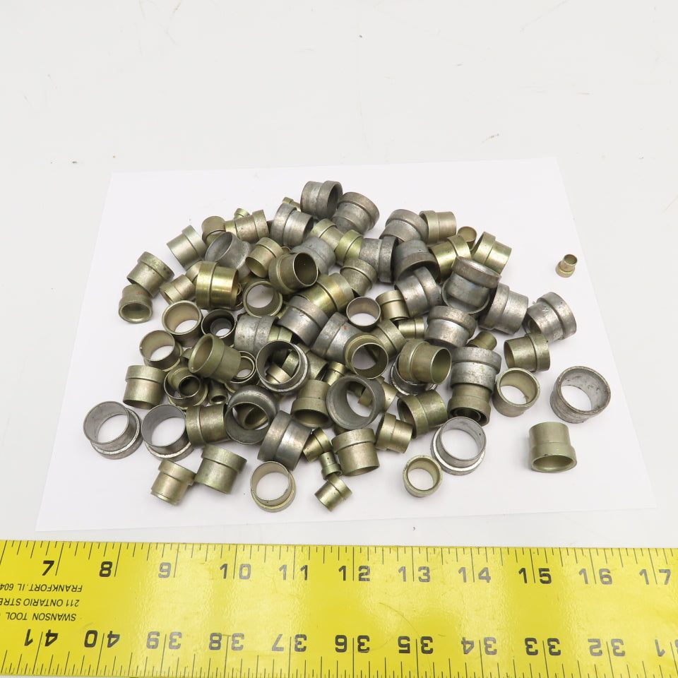 Misc. Compression Sleeve Ferrule 3/4", 5/8" 3/8" Lot Of 75+