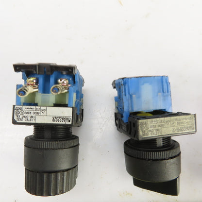 Fuji AR22 Mixed Lot Of Push Buttons E-Stop Selector Switch 250V Lot Of 5