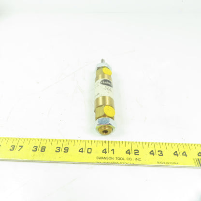 Aurora S2838 Brass Air Cylinder 3/4" Bore 1/2" Stroke 500PSI Max
