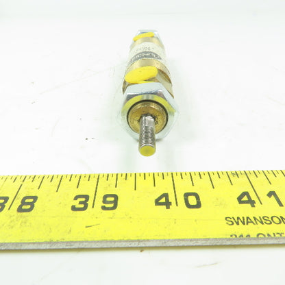 Aurora S2838 Brass Air Cylinder 3/4" Bore 1/2" Stroke 500PSI Max