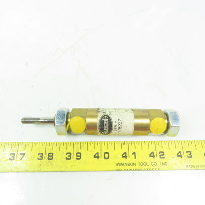 Aurora S2838 Brass Air Cylinder 3/4" Bore 1/2" Stroke 500PSI Max