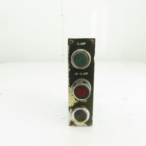 Okuma MX-45VAE Clamp,Unclamp,Airblow 3-Button Operator Control Panel