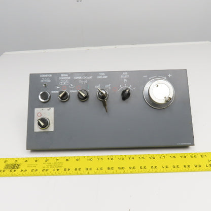 Mazak FH580/40 22406293900 Operator Control Chip Conveyor Switch Board