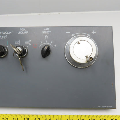 Mazak FH580/40 22406293900 Operator Control Chip Conveyor Switch Board
